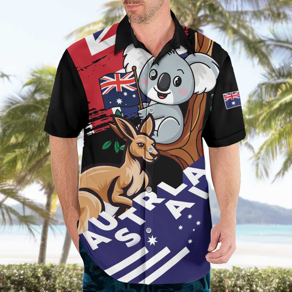 Personalised Australia Kangaroo Koala Together Hawaiian Shirt Special Edition