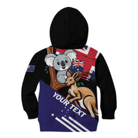 Personalised Australia Kangaroo Koala Together Kid Hoodie Special Edition