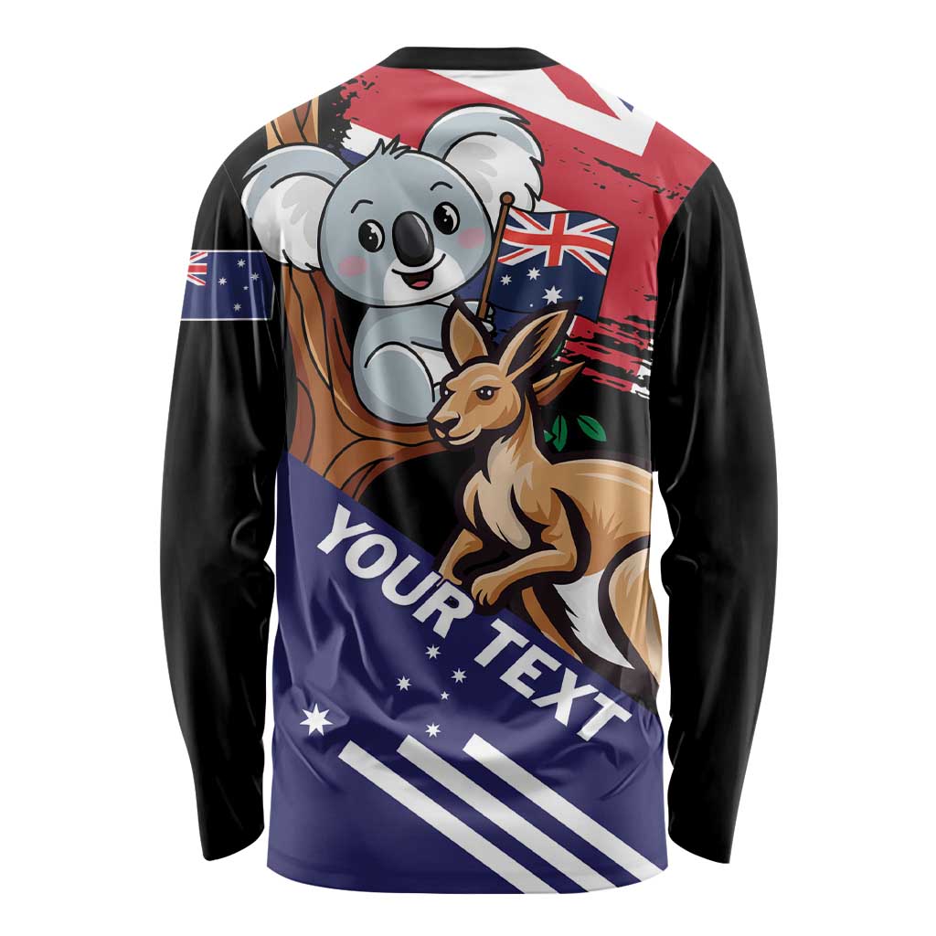Personalised Australia Kangaroo Koala Together Long Sleeve Shirt Special Edition