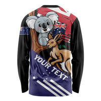 Personalised Australia Kangaroo Koala Together Long Sleeve Shirt Special Edition