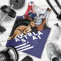 Personalised Australia Kangaroo Koala Together Men Tank Top Special Edition