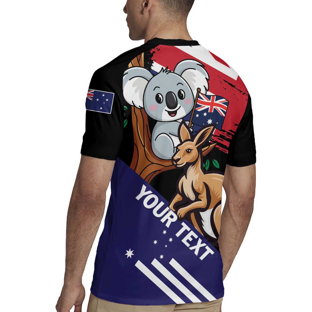 Personalised Australia Kangaroo Koala Together Rugby Jersey Special Edition - Wonder Print Shop