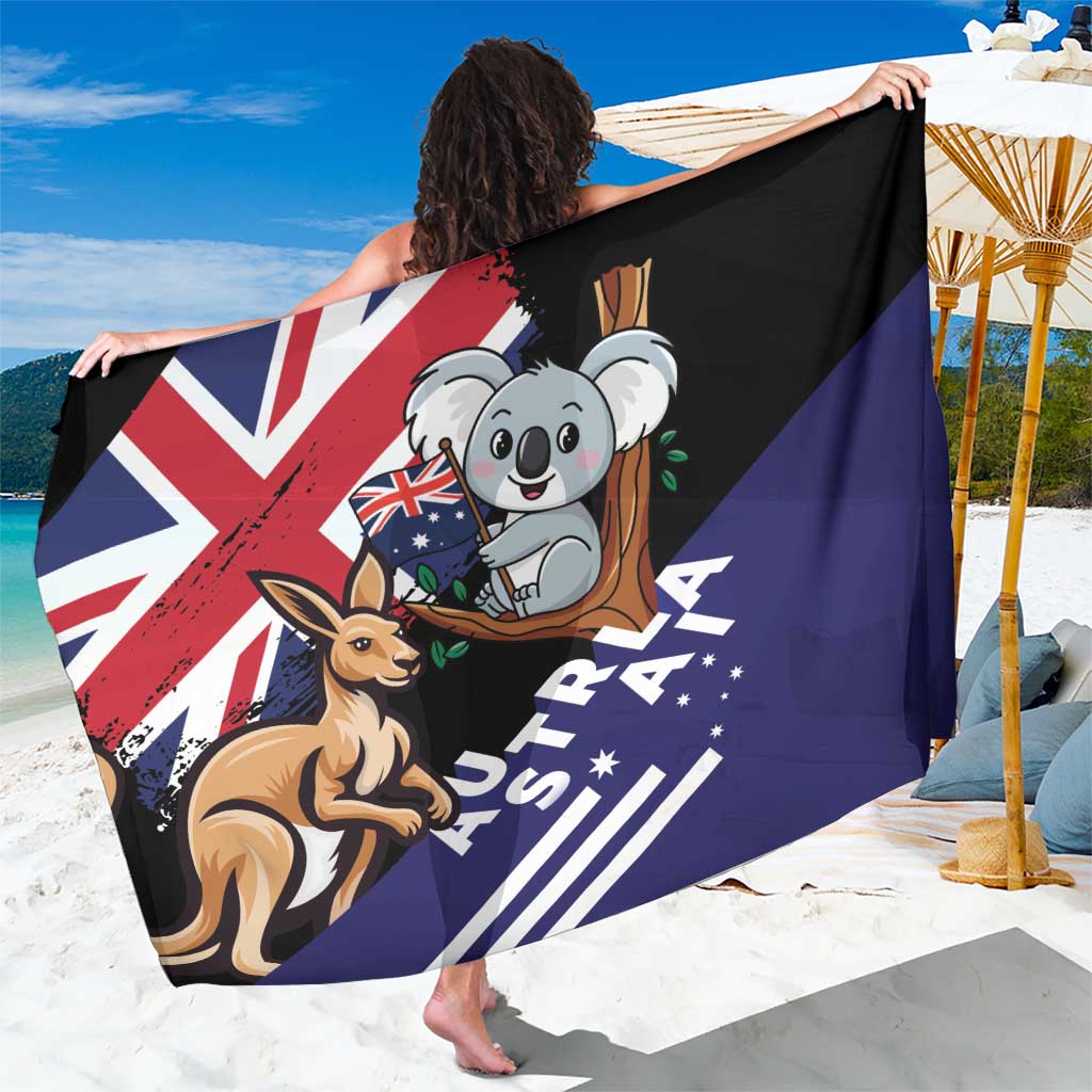 Australia Kangaroo Koala Together Sarong Special Edition - Wonder Print Shop