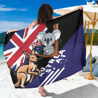Australia Kangaroo Koala Together Sarong Special Edition - Wonder Print Shop