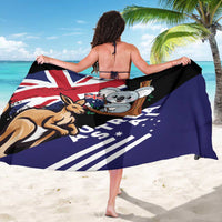 Australia Kangaroo Koala Together Sarong Special Edition - Wonder Print Shop