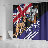 Australia Kangaroo Koala Together Shower Curtain Special Edition - Wonder Print Shop