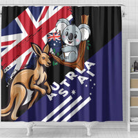 Australia Kangaroo Koala Together Shower Curtain Special Edition - Wonder Print Shop