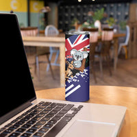 Personalised Australia Kangaroo Koala Together Skinny Tumbler Special Edition - Wonder Print Shop