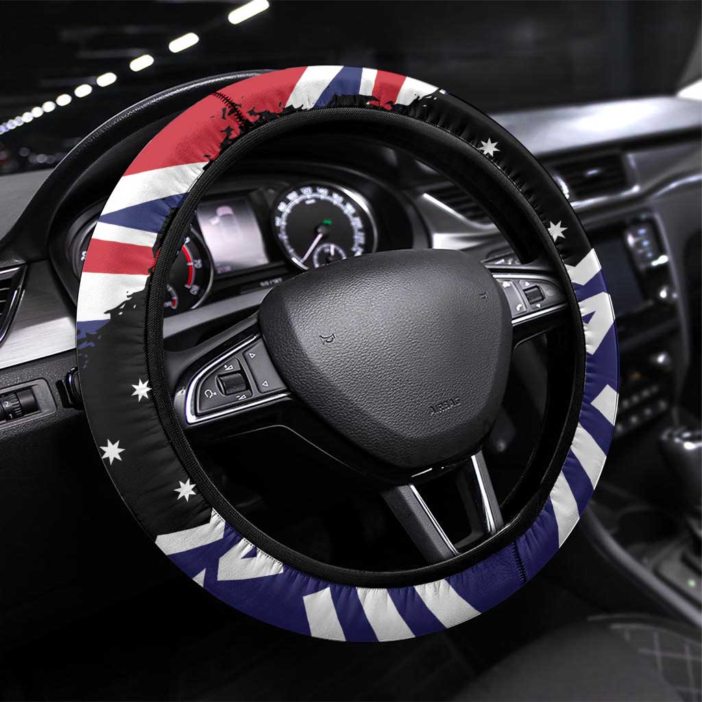Australia Kangaroo Koala Together Steering Wheel Cover Special Edition - Wonder Print Shop
