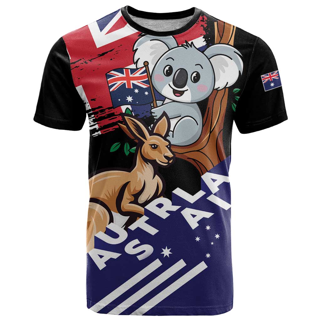 Personalised Australia Kangaroo Koala Together T Shirt Special Edition - Wonder Print Shop