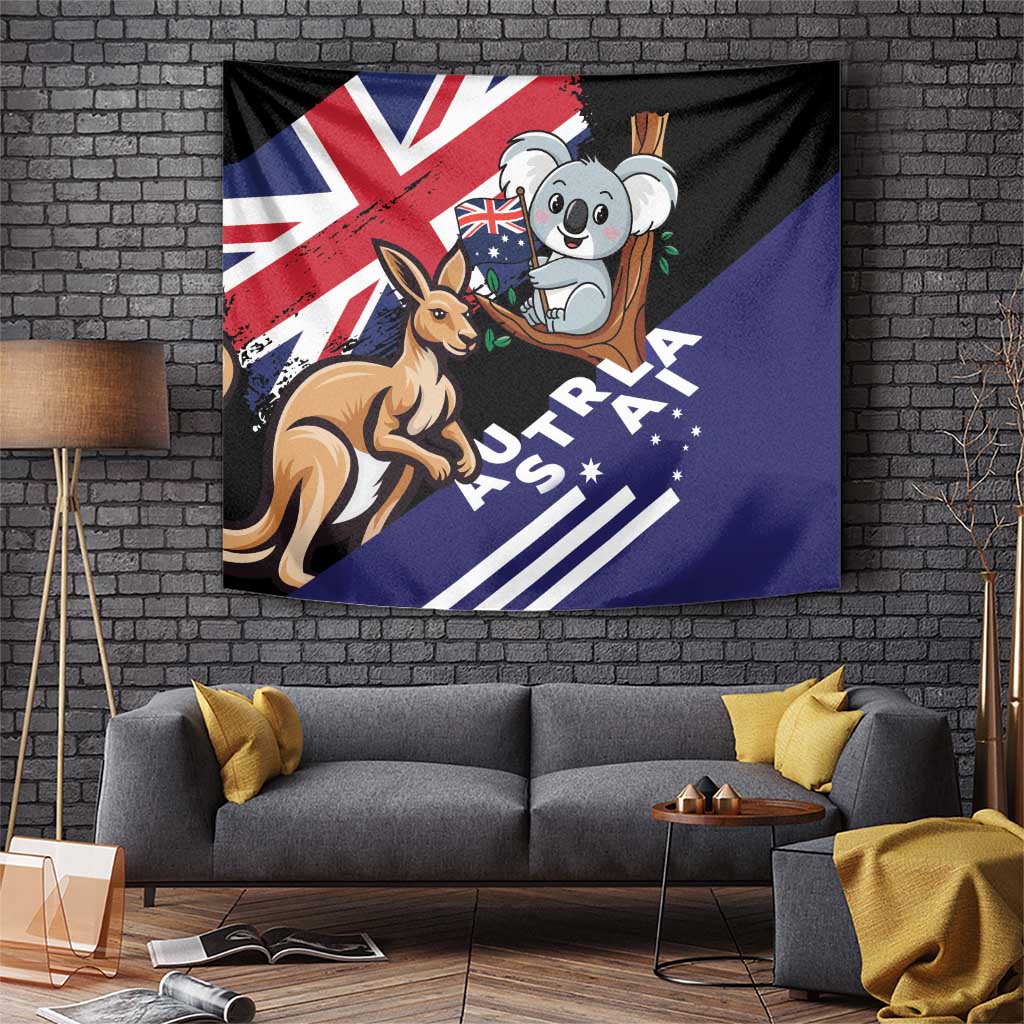 Australia Kangaroo Koala Together Tapestry Special Edition - Wonder Print Shop