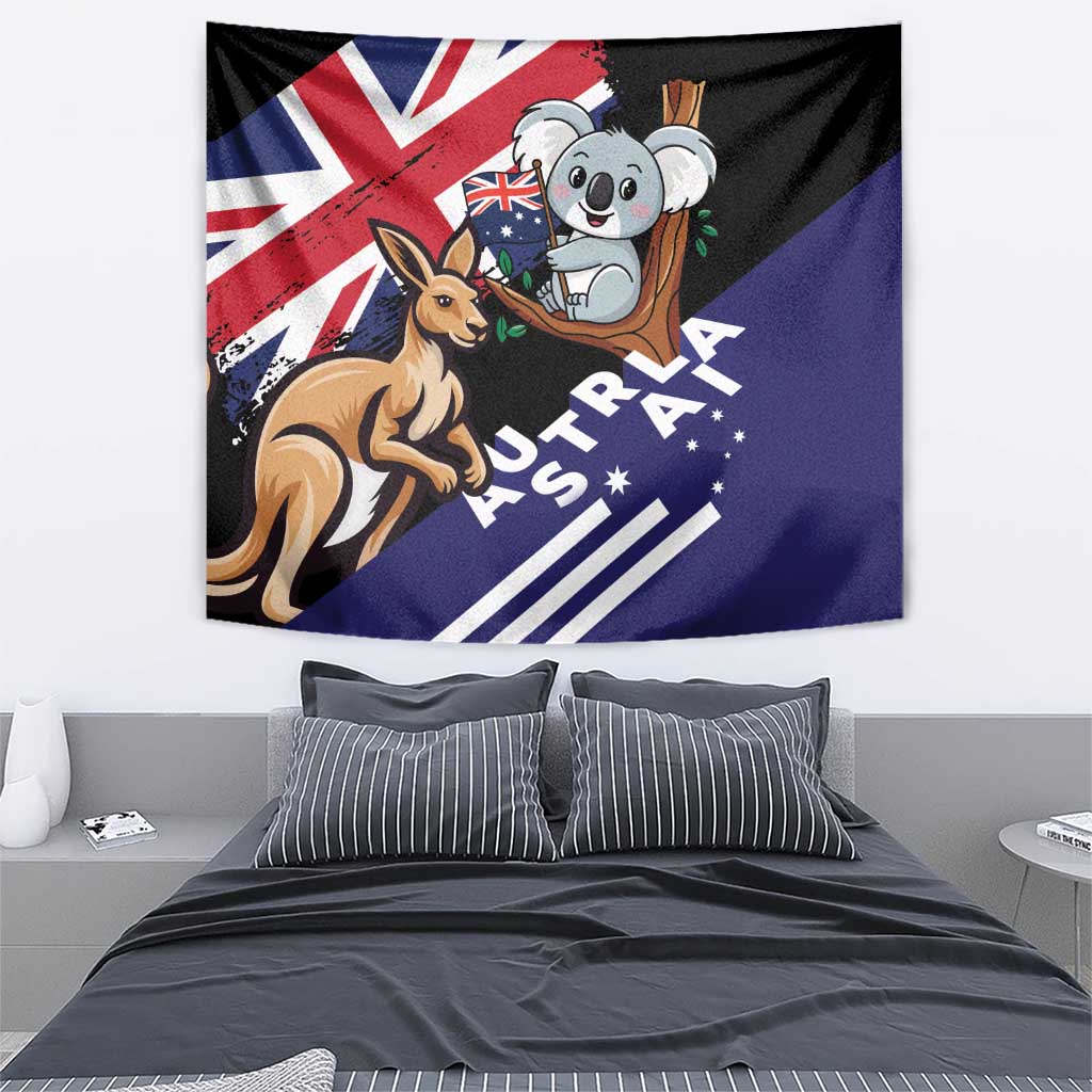 Australia Kangaroo Koala Together Tapestry Special Edition - Wonder Print Shop