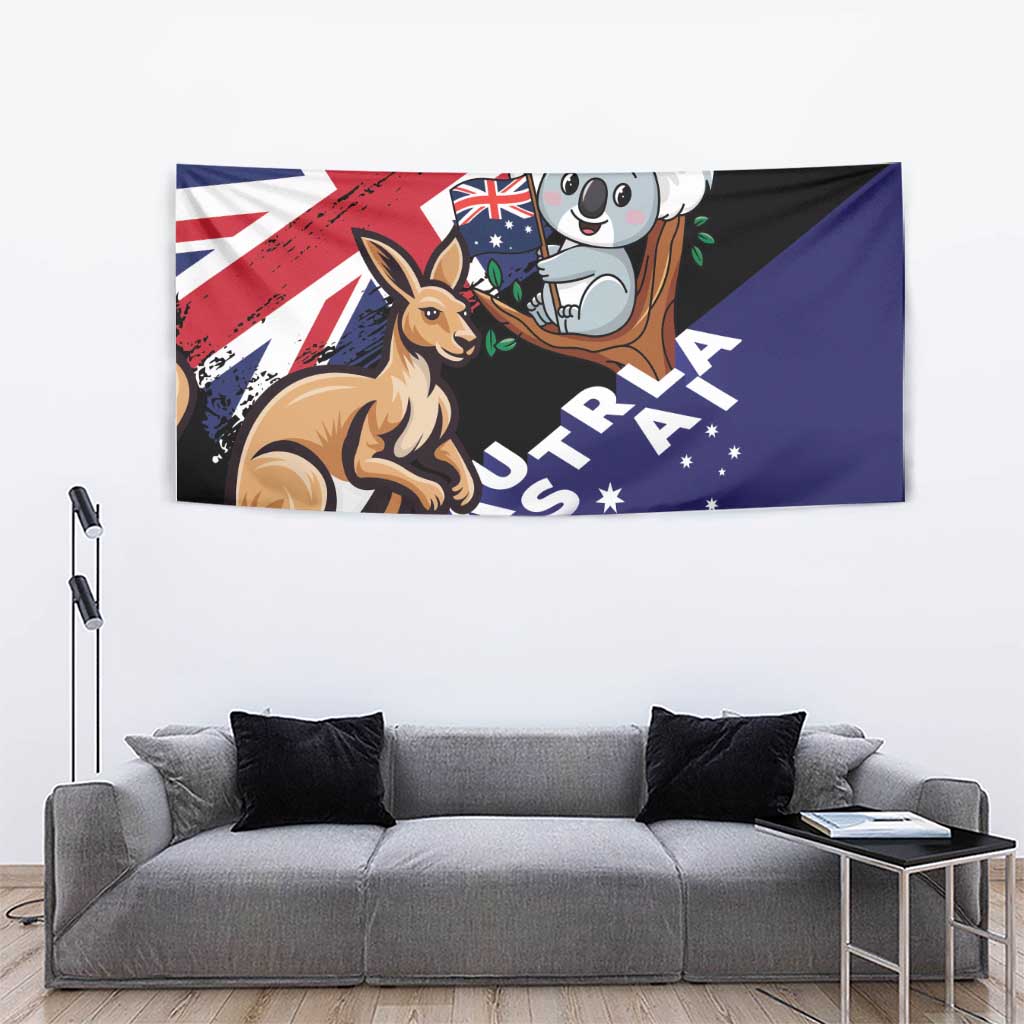 Australia Kangaroo Koala Together Tapestry Special Edition - Wonder Print Shop