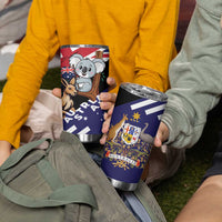 Personalised Australia Kangaroo Koala Together Tumbler Cup Special Edition - Wonder Print Shop