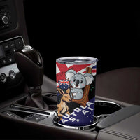 Personalised Australia Kangaroo Koala Together Tumbler Cup Special Edition - Wonder Print Shop