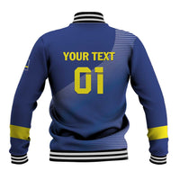 Custom Curacao Football Baseball Jacket La Familia Azul Go Champion