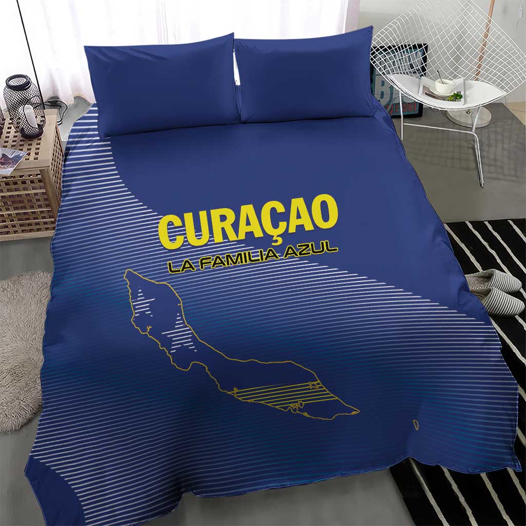 Curacao Football Bedding Set La Familia Azul Go Champion
