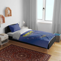 Curacao Football Bedding Set La Familia Azul Go Champion