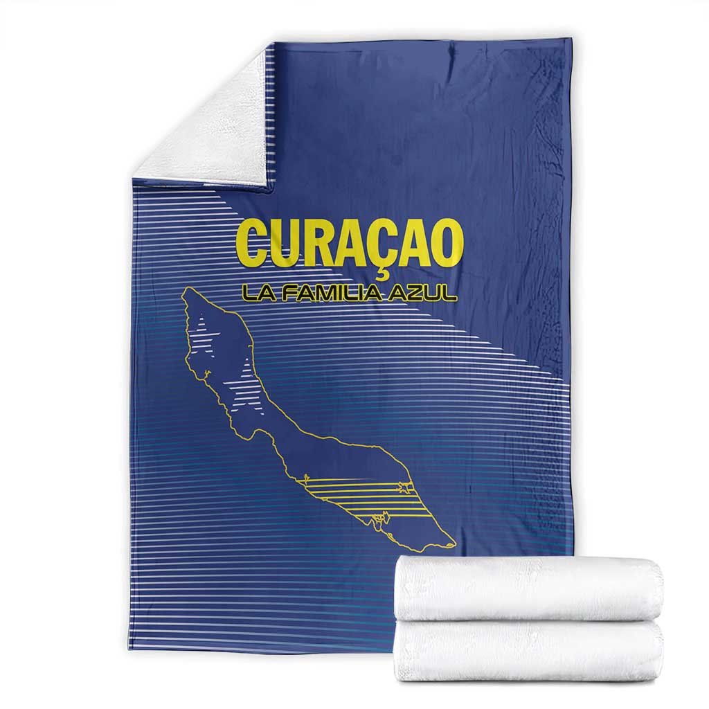 Curacao Football Blanket La Familia Azul Go Champion
