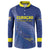 Custom Curacao Football Button Sweatshirt La Familia Azul Go Champion