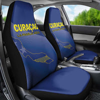 Curacao Football Car Seat Cover La Familia Azul Go Champion