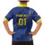Custom Curacao Football Family Matching Mermaid Dress and Hawaiian Shirt La Familia Azul Go Champion