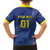 Custom Curacao Football Family Matching Puletasi and Hawaiian Shirt La Familia Azul Go Champion