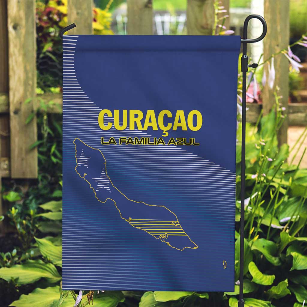Curacao Football Garden Flag La Familia Azul Go Champion