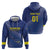 Custom Curacao Football Hoodie La Familia Azul Go Champion