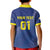 Custom Curacao Football Kid Polo Shirt La Familia Azul Go Champion