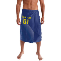 Custom Curacao Football Lavalava La Familia Azul Go Champion