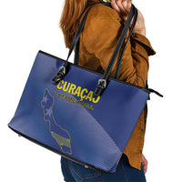 Curacao Football Leather Tote Bag La Familia Azul Go Champion