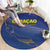 Curacao Football Round Carpet La Familia Azul Go Champion