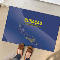 Curacao Football Rubber Doormat La Familia Azul Go Champion