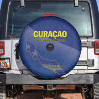 Curacao Football Spare Tire Cover La Familia Azul Go Champion