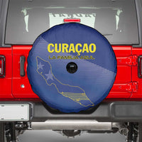 Curacao Football Spare Tire Cover La Familia Azul Go Champion
