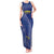 Custom Curacao Football Tank Maxi Dress La Familia Azul Go Champion