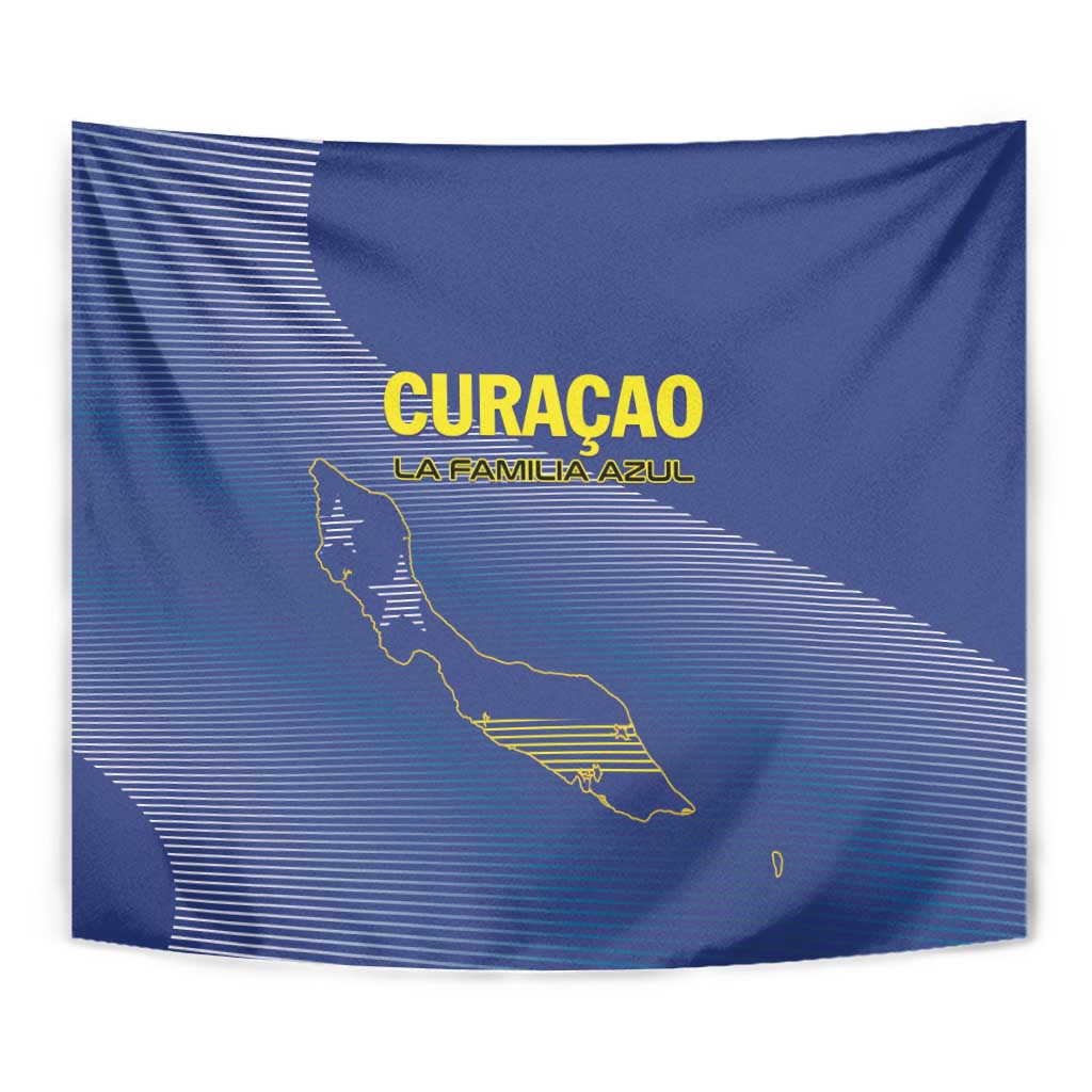 Curacao Football Tapestry La Familia Azul Go Champion