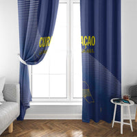 Curacao Football Window Curtain La Familia Azul Go Champion