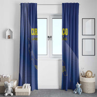 Curacao Football Window Curtain La Familia Azul Go Champion