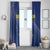 Curacao Football Window Curtain La Familia Azul Go Champion