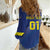 Custom Curacao Football Women Casual Shirt La Familia Azul Go Champion