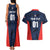 Custom USA Soccer Team Couples Matching Tank Maxi Dress and Hawaiian Shirt Born To Win