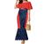 Custom USA Soccer Team Family Matching Mermaid Dress and Hawaiian Shirt Born To Win