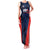Custom USA Soccer Team Family Matching Tank Maxi Dress and Hawaiian Shirt Born To Win