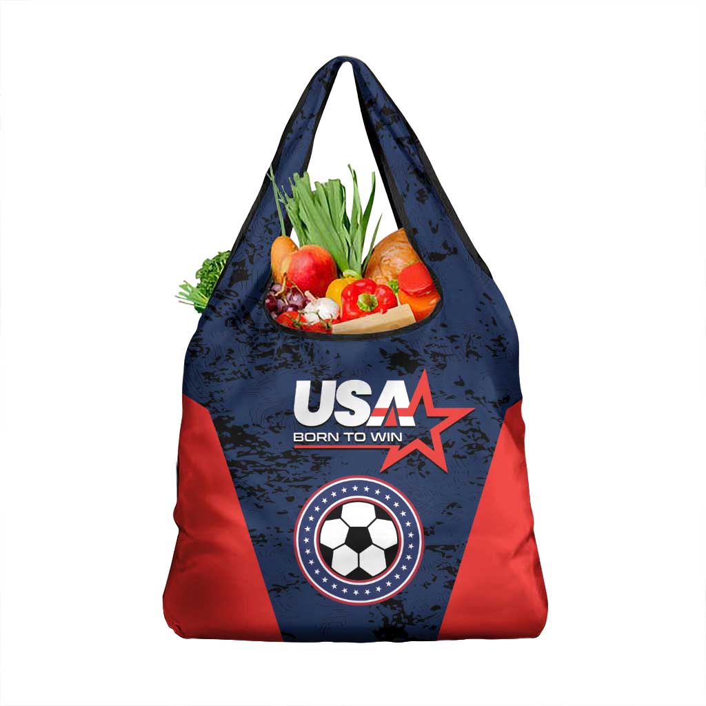 USA Soccer Team Grocery Bag Born To Win