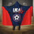 USA Soccer Team Hooded Blanket Born To Win