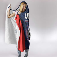 USA Soccer Team Hooded Blanket Born To Win