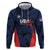 Custom USA Soccer Team Hoodie Born To Win
