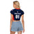 Custom USA Soccer Team Raglan Cropped T Shirt Born To Win